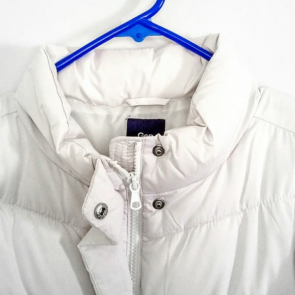 **SOLD** GAP Puffer Jacket/Coat - White - Picture 3 of 5
